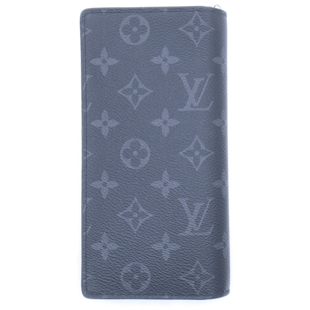 Louis Vuitton Portefeuille Brother Monogram Eclipse Wallet Bifold Black Leather