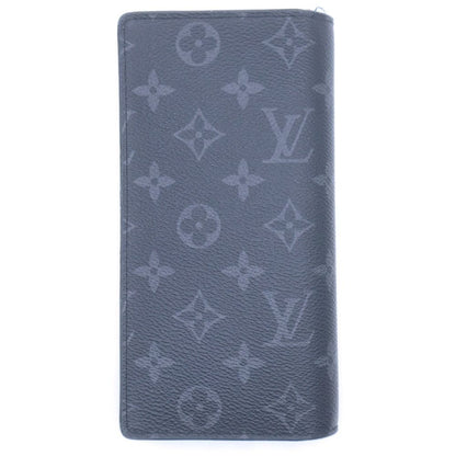Louis Vuitton Portefeuille Brother Monogram Eclipse Wallet Bifold Black Leather