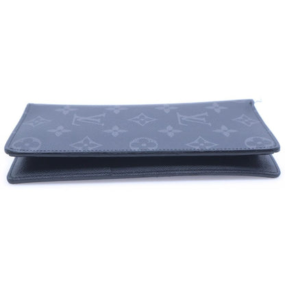 Louis Vuitton Portefeuille Brother Monogram Eclipse Wallet Bifold Black Leather