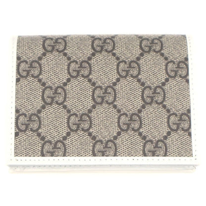 Gucci Mushroom Hattie Stewart GG Supreme Wallet Brown