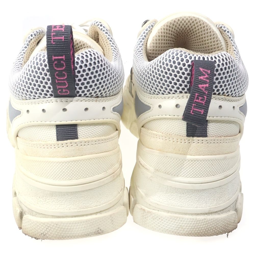 Gucci Flash Trek High Cut Sneakers White