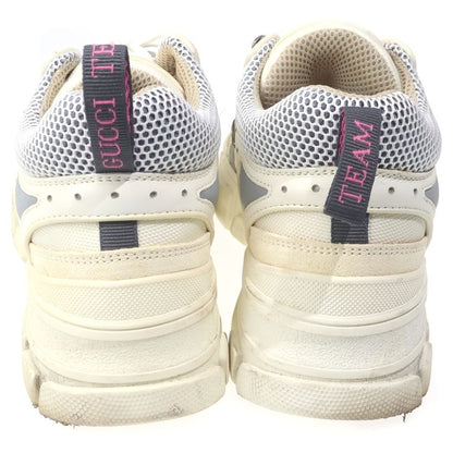 Gucci Flash Trek High Cut Sneakers White