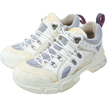 Gucci Flash Trek High Cut Sneakers White