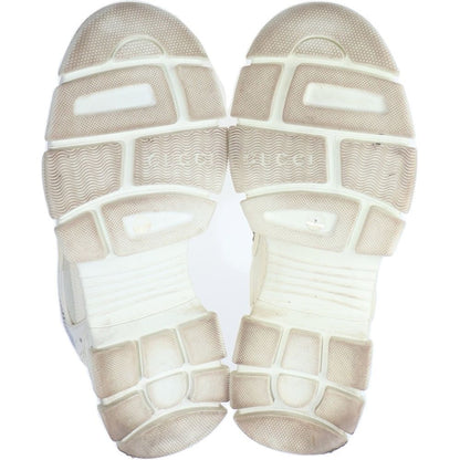 Gucci Flash Trek High Cut Sneakers White