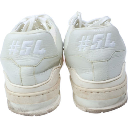 Louis Vuitton LV Trainers Leather Low Cut Sneakers White