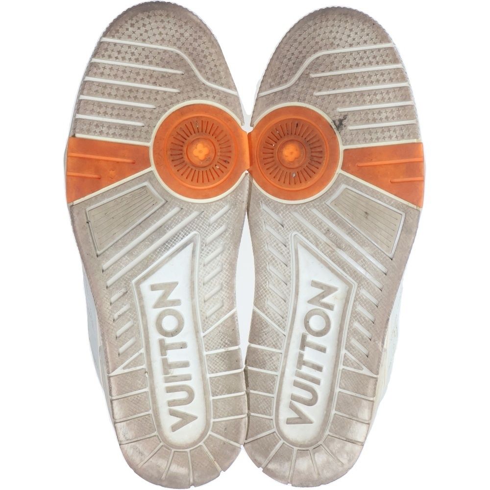 Louis Vuitton LV Trainers Leather Low Cut Sneakers White