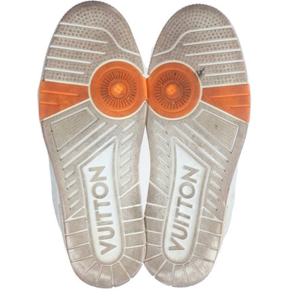 Louis Vuitton LV Trainers Leather Low Cut Sneakers White