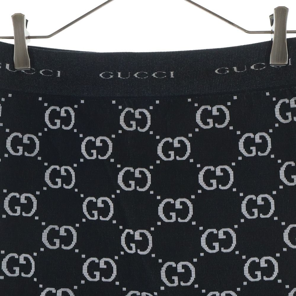 Gucci GG Jacquard Jersey Leggings Pants Black