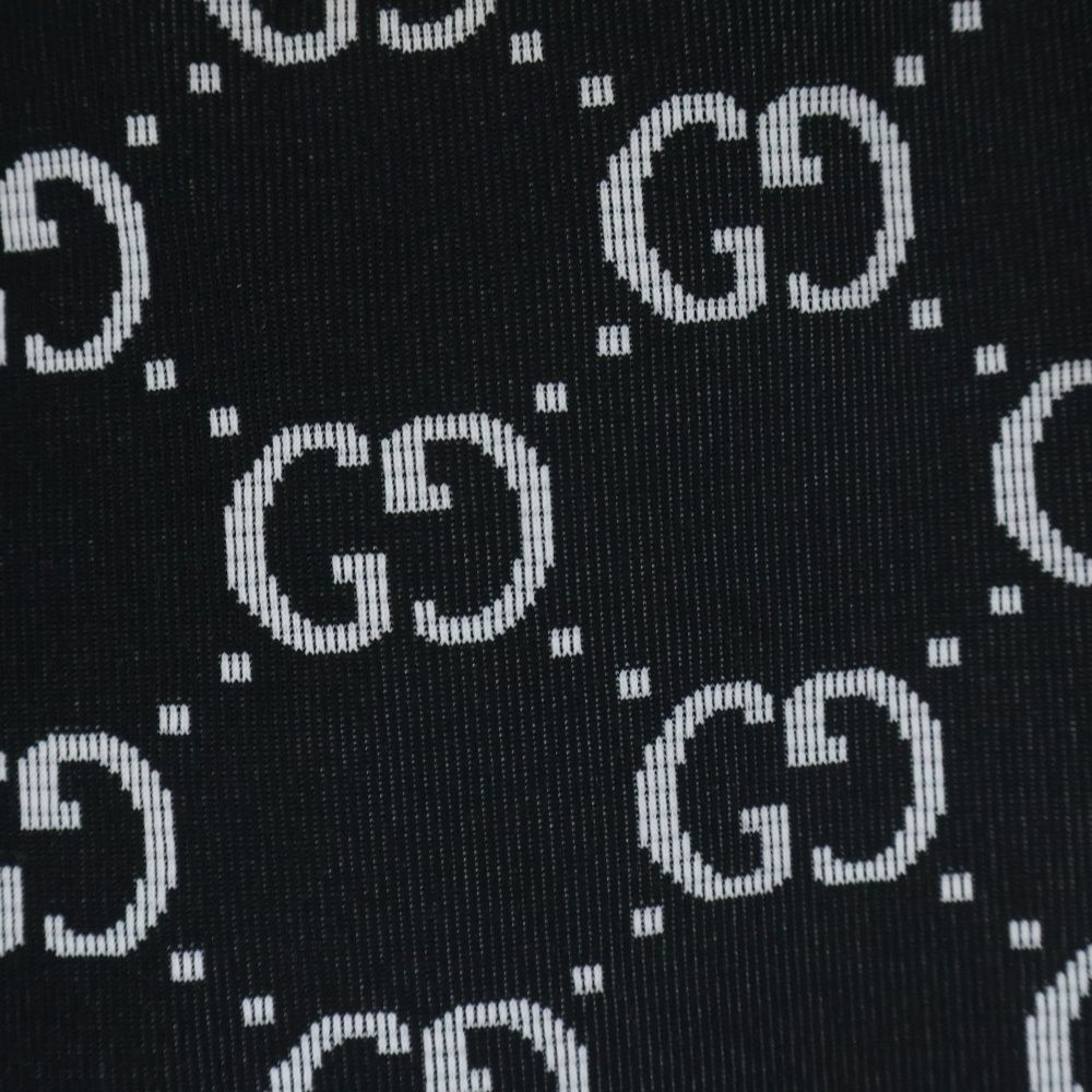 Gucci GG Jacquard Jersey Leggings Pants Black