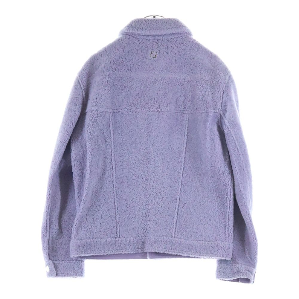 Fendi Shearling Jacket Purple