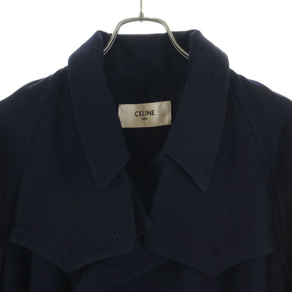 Celine Western Trenchcoat Trench Coat Long Black