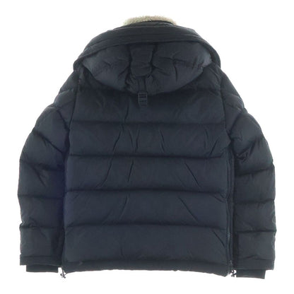 Moncler Pyrenees Giubbotto Zip Up Nylon Down Jacket Black