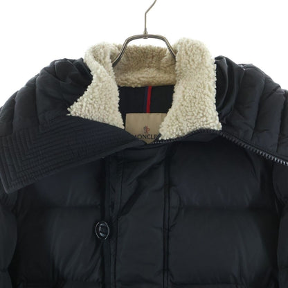 Moncler Pyrenees Giubbotto Zip Up Nylon Down Jacket Black
