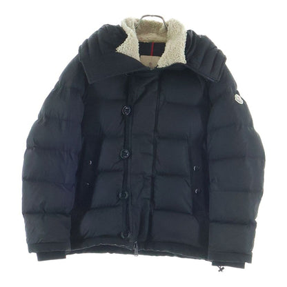 Moncler Pyrenees Giubbotto Zip Up Nylon Down Jacket Black