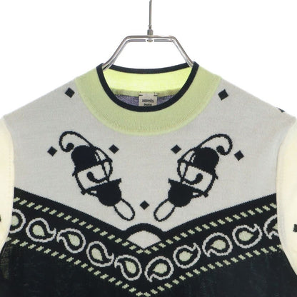 Hermes Music Note Sweater