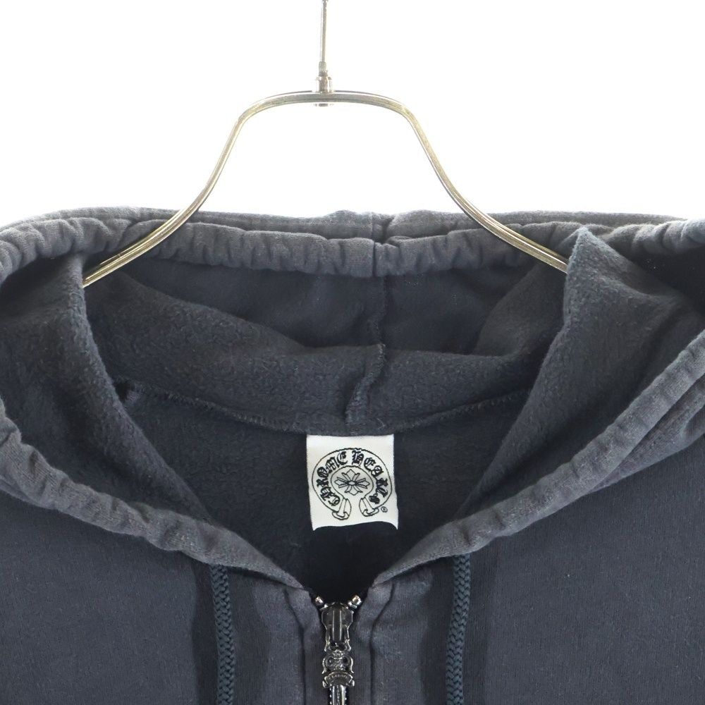 Chrome Hearts Vintage Sweatshirt HD Zip Sleeve Floral Zip Up Hoodie