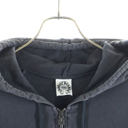 Chrome Hearts Vintage Sweatshirt HD Zip Sleeve Floral Zip Up Hoodie