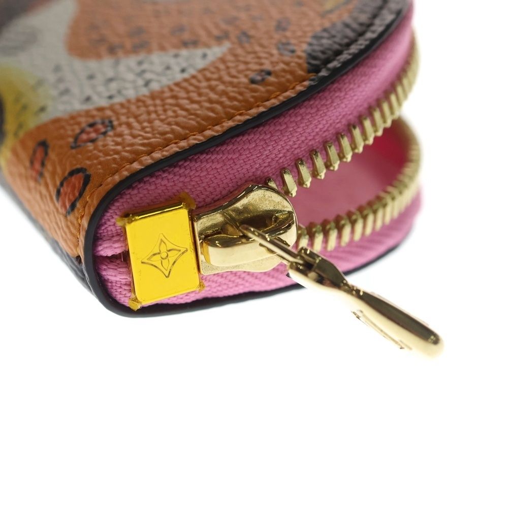 Louis Vuitton Monogram Pencil Pouch Charlotte Case Brown Pink Gold