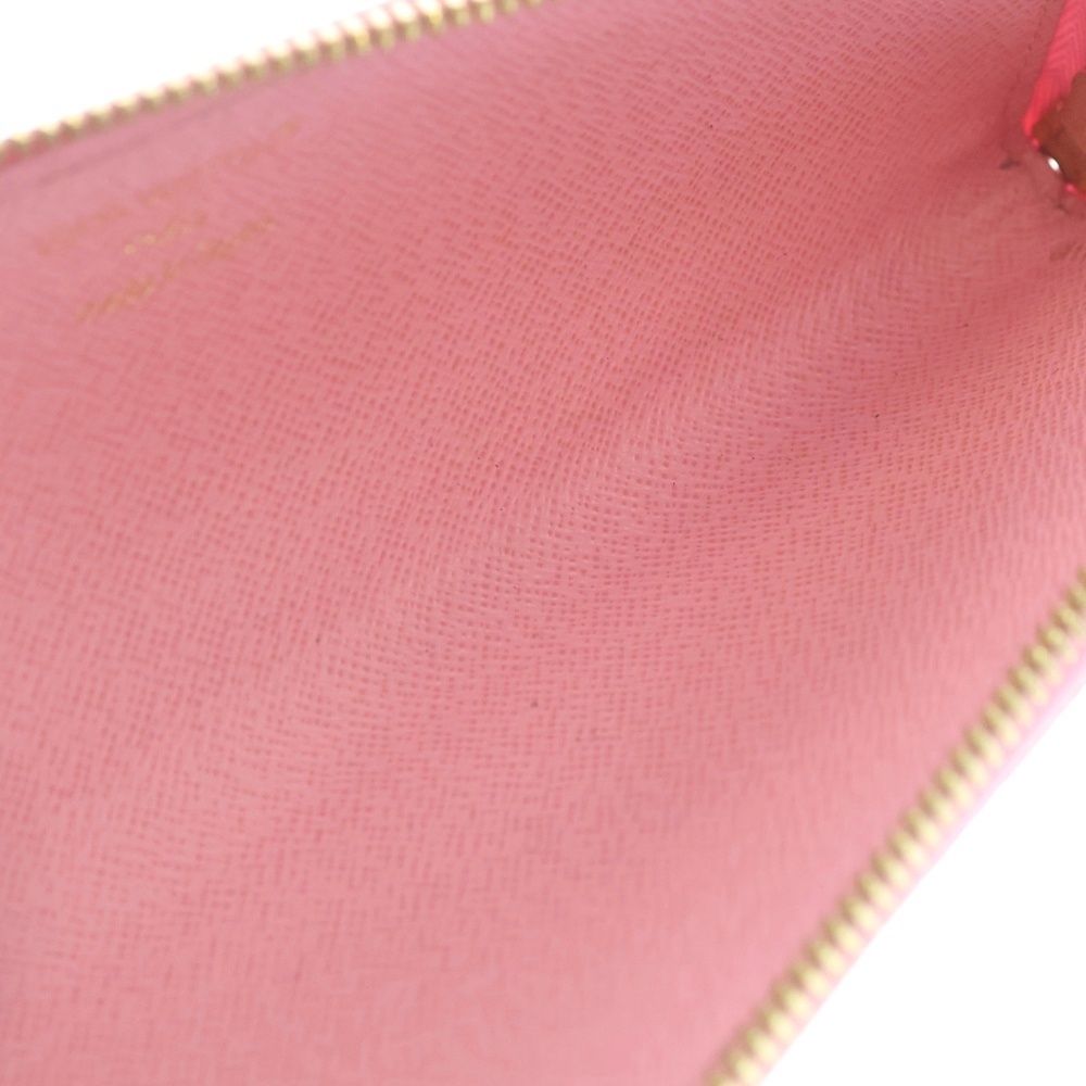 Louis Vuitton Monogram Pencil Pouch Charlotte Case Brown Pink Gold