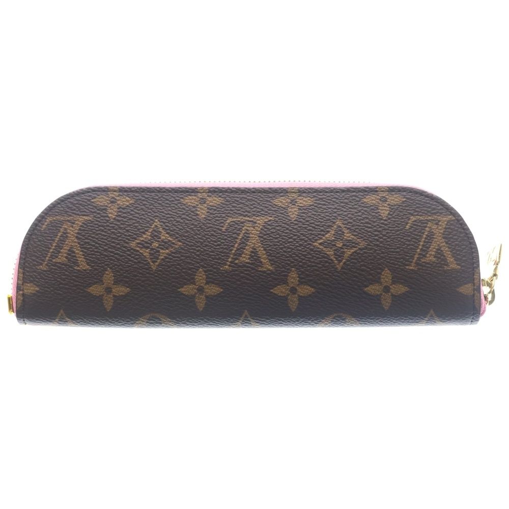 Louis Vuitton Monogram Pencil Pouch Charlotte Case Brown Pink Gold