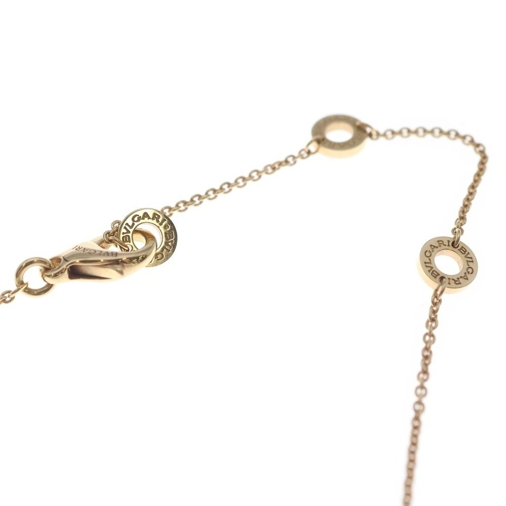 Bvlgari Necklace Pendant Chain Pink Gold