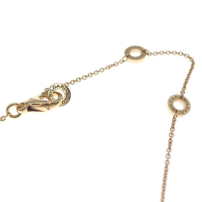 Bvlgari Necklace Pendant Chain Pink Gold