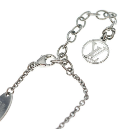 Louis Vuitton Senshal Necklace Pendant Chain Silver