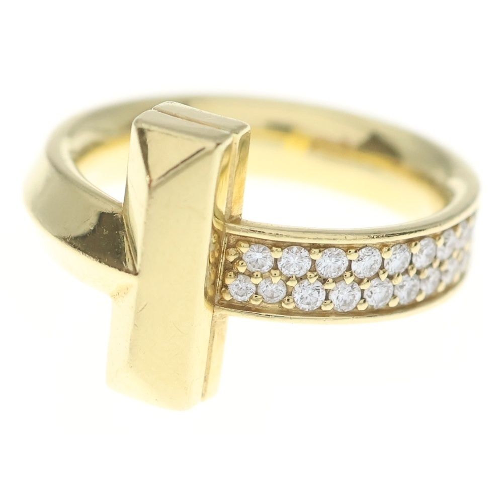 Tiffany & Co T One Diamond Ring Gold