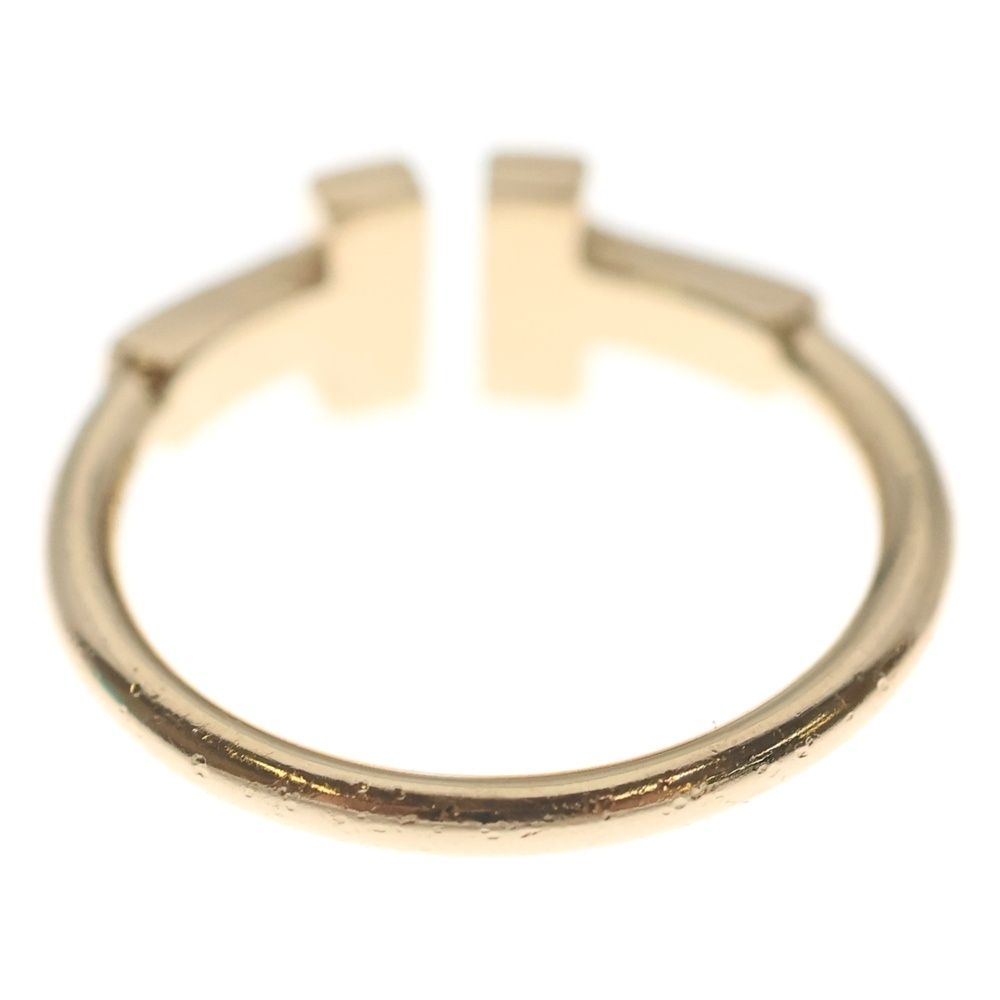 Tiffany & Co T Wire Diamond Ring Pink Gold