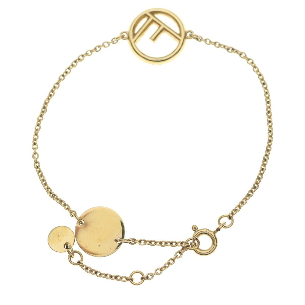 Fendi F's Bracelet Gold Plated