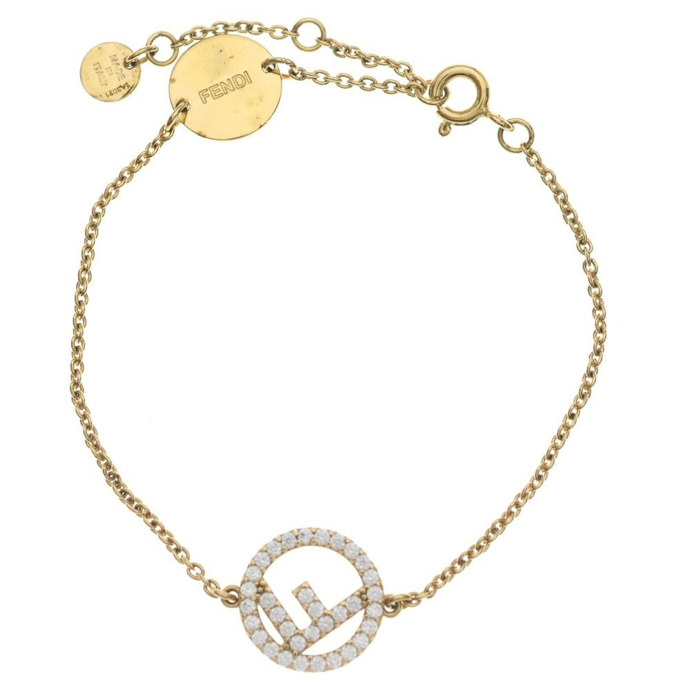 Fendi F's Bracelet Gold Plated