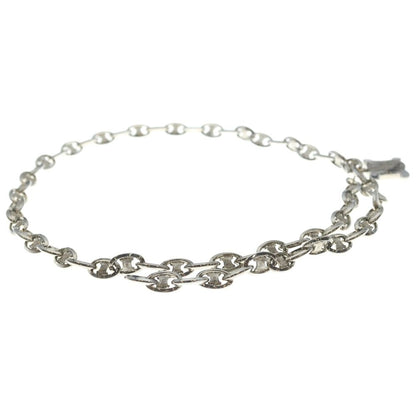 Celine Triomphe Chain Belt Silver