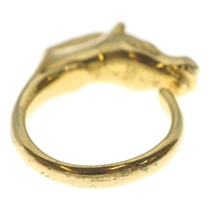Hermes Cheval Hose Ring Motif Gold