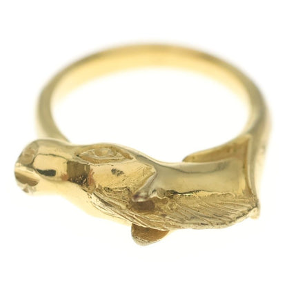 Hermes Cheval Hose Ring Motif Gold