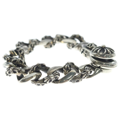 Chrome Hearts Fncy Chn Lnk Fancy Link Clip Bracelet 13 Links Silver