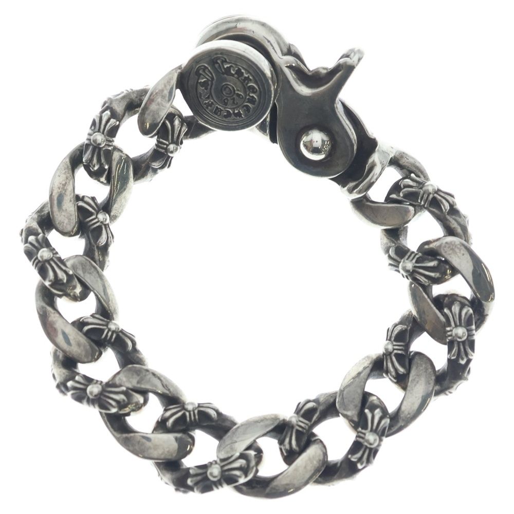 Chrome Hearts Fncy Chn Lnk Fancy Link Clip Bracelet 13 Links Silver