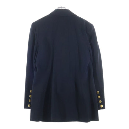 Chanel Coco Button Double Jacket Navy