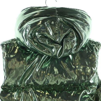 Moncler Grenoble Ramees Down Jacket Vest Metallic Green 0