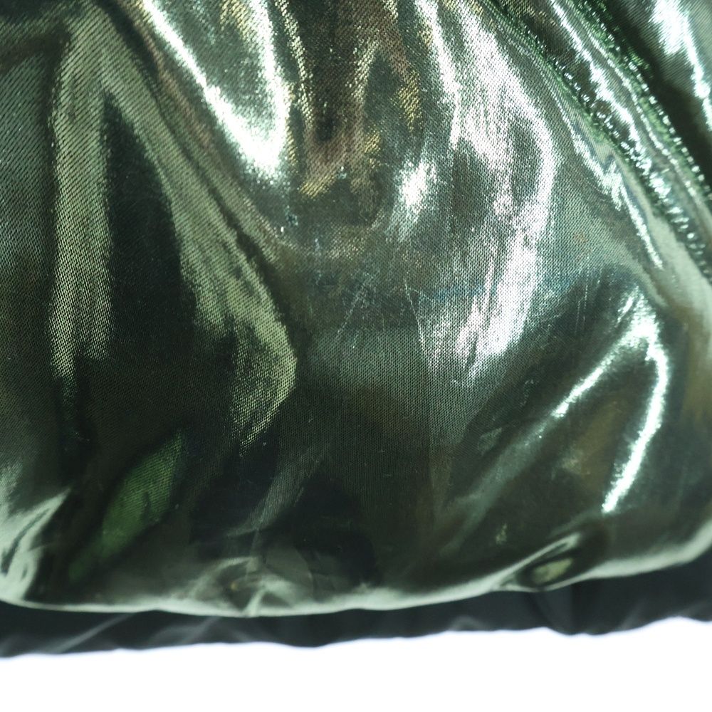 Moncler Grenoble Ramees Down Jacket Vest Metallic Green 0