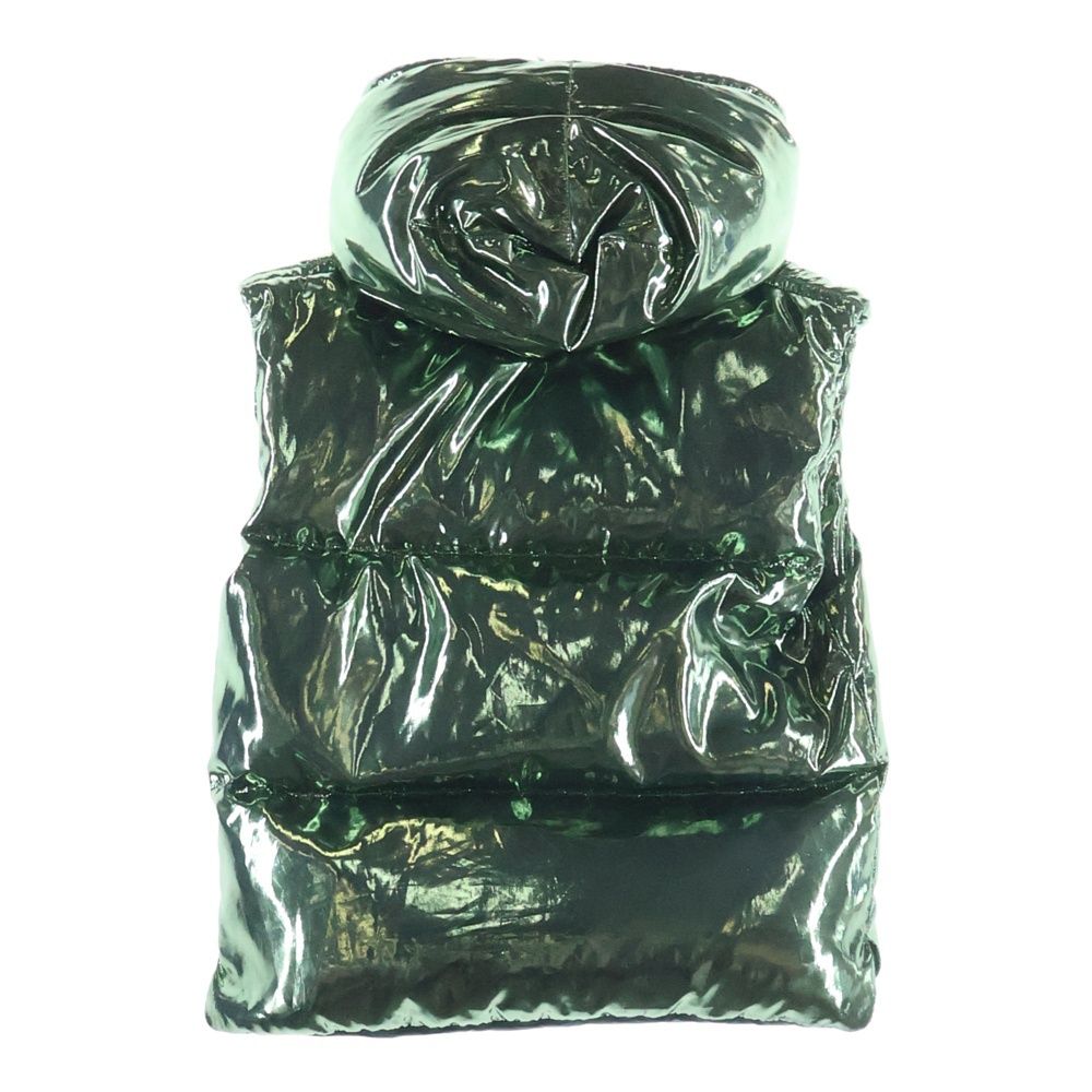 Moncler Grenoble Ramees Down Jacket Vest Metallic Green 0