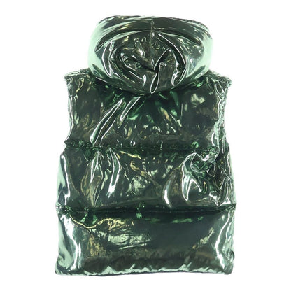 Moncler Grenoble Ramees Down Jacket Vest Metallic Green 0