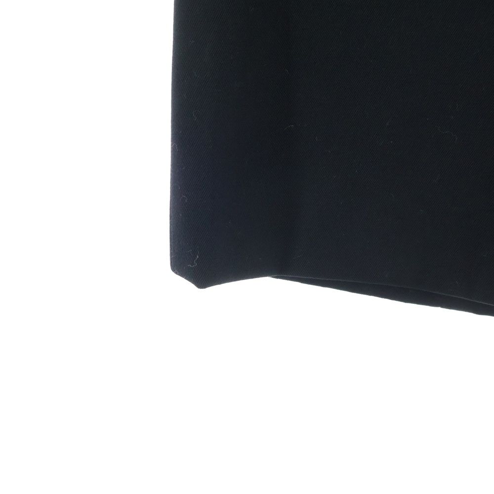 Chanel Coco Button Buckle Skirt Navy