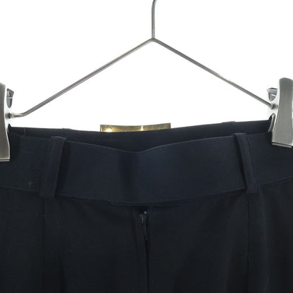 Chanel Coco Button Buckle Skirt Navy