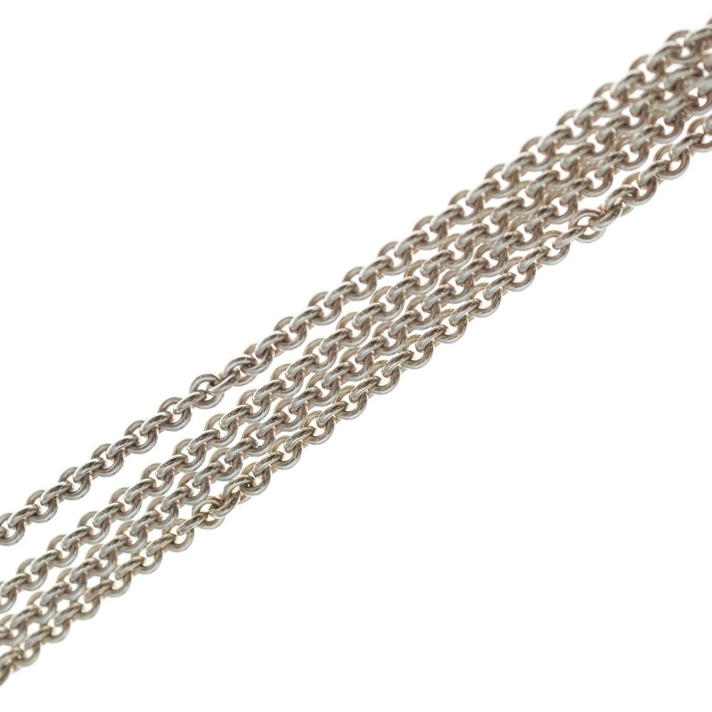 Hermes Rose de Mer Necklace Silver