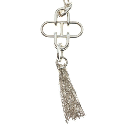 Hermes Rose de Mer Necklace Silver