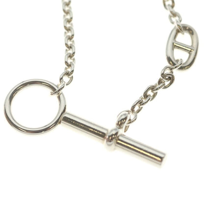 Hermes Farandole Necklace Pendant Chain Silver
