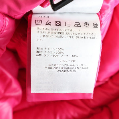 Moncler Bady Down Jacket Pink 0