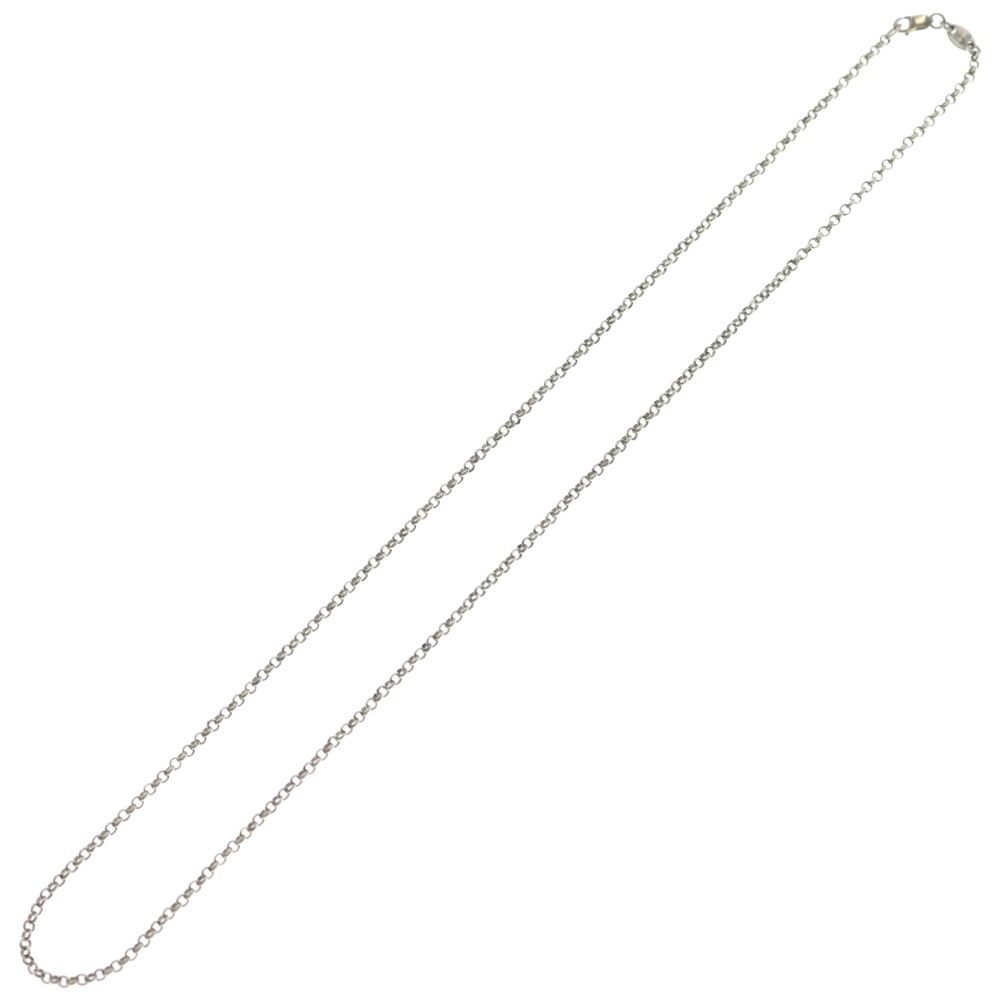 Chrome Hearts Neckchain Roll Chain Necklace Silver