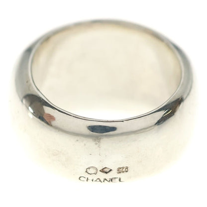 Chanel Logo Ring Silver