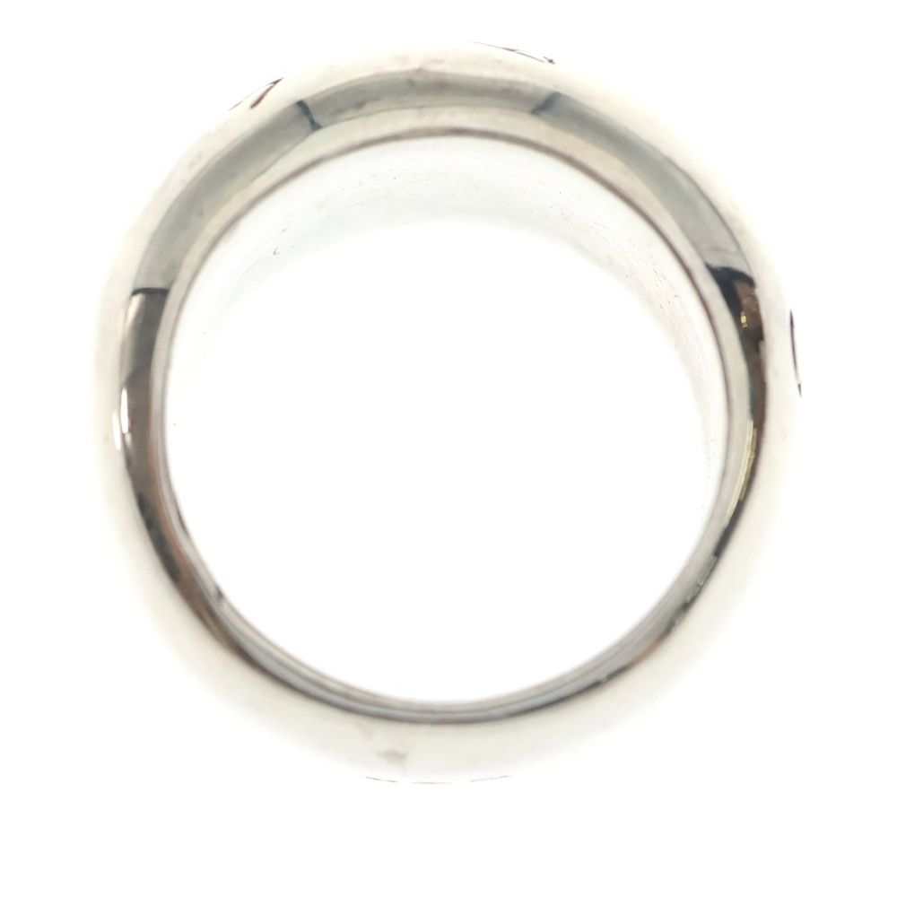 Chanel Logo Ring Silver